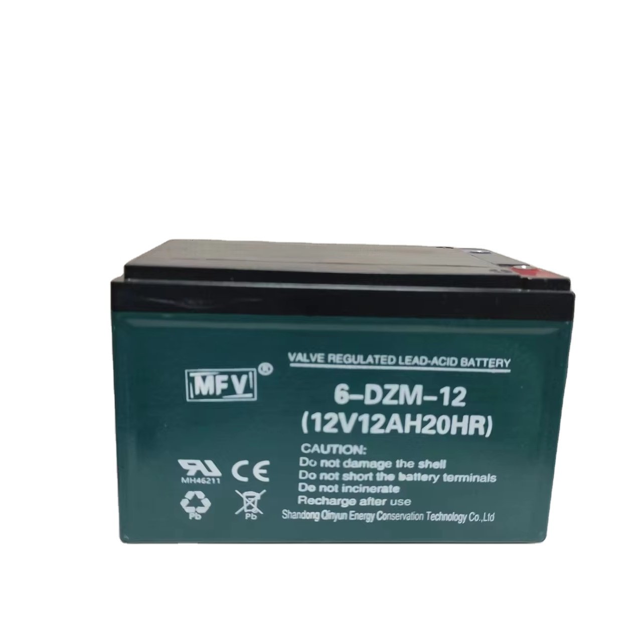 MFV 6V Deep Cycle Lead-Acid Battery 6-DZM-12AH Rechargeable for Electric Bicycles for Uninterruptible Power Supplies